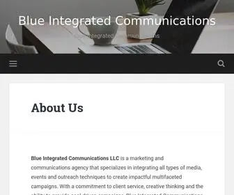 Blueintegratedcommunications.com(Blue Integrated Communications) Screenshot