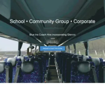 Blueiris.co.uk(Quality Coach Hire) Screenshot