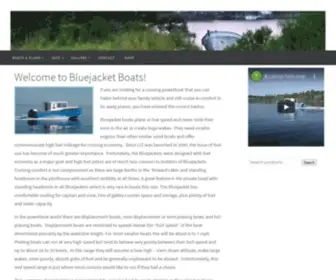 Bluejacketboats.com(At mildred's cove boatshop) Screenshot