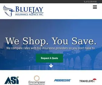 Bluejayagency.com(Bluejay Insurance Agency) Screenshot