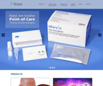 Bluejaydx.com(Bluejay Diagnostics) Screenshot
