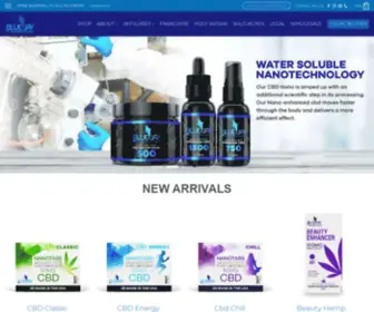 Bluejaynutra.com(Hemp Oil Products) Screenshot