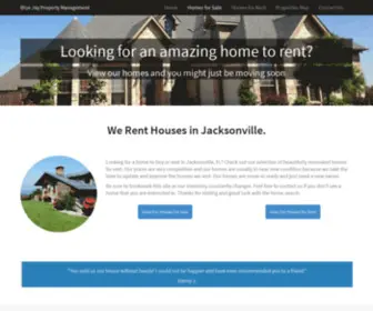 Bluejaypropertymanagement.com(Buy or Rent a House Today) Screenshot