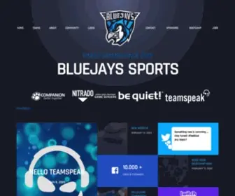 Bluejays-Esport.org(BLUEJAYS Sports) Screenshot