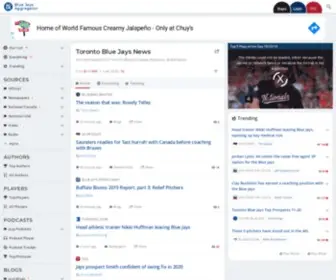 Bluejaysaggr.com(Toronto Blue Jays News) Screenshot