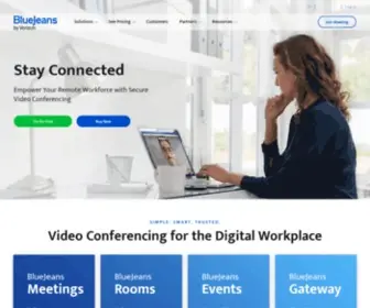 Bluejeans.com(Video conference) Screenshot