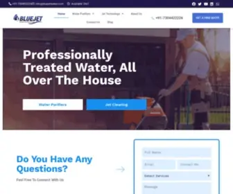 Bluejetwater.com(Bluejet Water Technologies) Screenshot