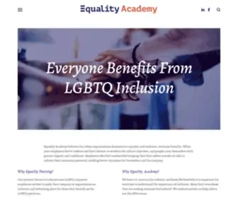 Bluekaboom.com(Equality Academy) Screenshot