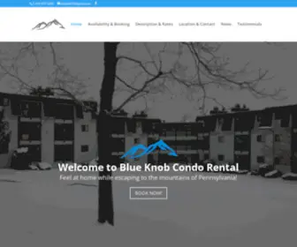 Blueknobcondorental.com(Blue Knob Condo Rental) Screenshot