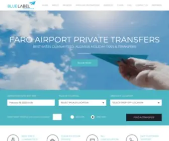 Bluelabeltransfers.com(LOW COST) Screenshot