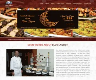 Bluelagoon.com.pk(Blue Lagoon Restaurant) Screenshot