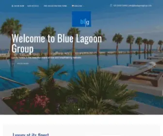 Bluelagoongroup.com(Blue Lagoon) Screenshot