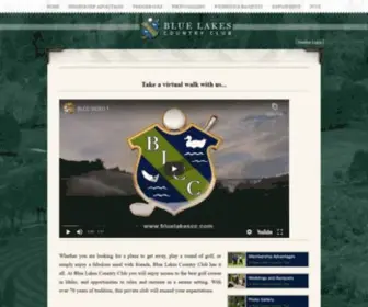 Bluelakescc.com(Blue Lakes Country Club) Screenshot