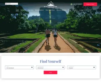 Bluelankatours.com(Sri Lanka Tours) Screenshot