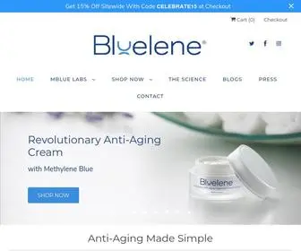 Bluelene.com(Revolutionary Methylene Blue Anti) Screenshot