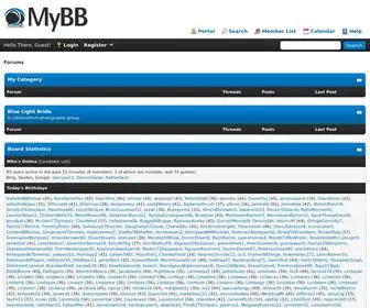 Bluelightbride.com(Forums) Screenshot