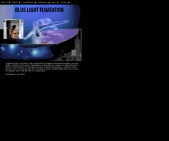 Bluelightfloatation.com(Blue Light Floatation) Screenshot