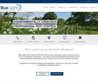 Bluelightpestcontrol.co.uk(Blue Light Pest Control) Screenshot