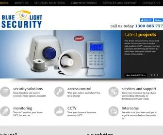 BluelightQLD.com.au(Blue Light Security) Screenshot