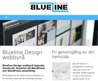 Blueline Design webbyrå Uppsala