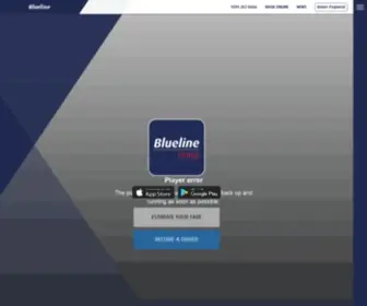 Bluelinetaxis.com(Blueline Group) Screenshot