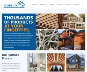 Bluelinxco.com(Building Products Distributor) Screenshot