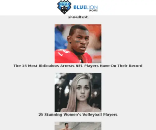 Bluelionsports.com(Bluelionsports) Screenshot