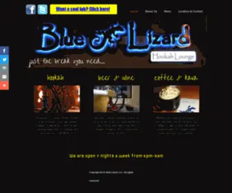 Bluelizardhookah.com(Bluelizardhookah) Screenshot