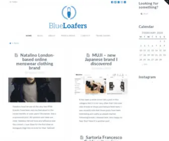 Blueloafers.com(Blue Loafers) Screenshot