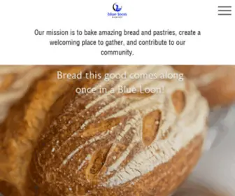 Blueloonbakery.com(Blue Loon Bakery) Screenshot