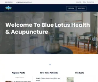 Bluelotushealth.com(Lexington) Screenshot