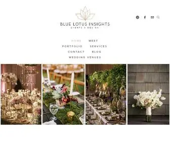 Bluelotusinsights.com(Indian Wedding Planner Orange County I Blue Lotus Insights) Screenshot