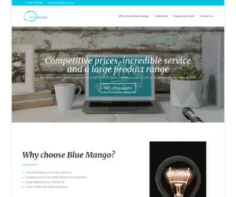 Bluemango.co.za(Blue Mango) Screenshot