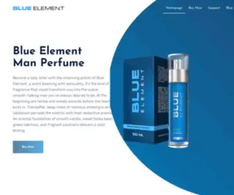 Bluemanperfume.com(Blue Element) Screenshot