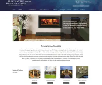 Bluemantle.co.uk(Fireplaces) Screenshot