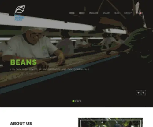 Bluemarketfoods.com(Blue Market Foods) Screenshot
