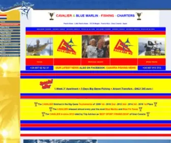 Bluemarlin3.com(Sport Fishing Gran Canaria) Screenshot