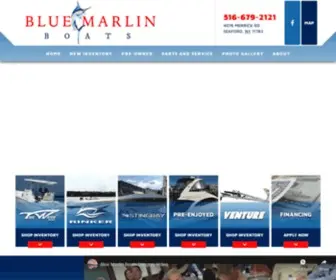 Bluemarlinboats.net Screenshot