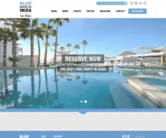 Bluemarlinibizaloscabos.com(Blue Marlin Ibiza) Screenshot