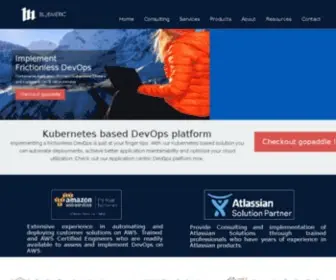 Bluemeric.com(DevOps and Cloud Specialist Company) Screenshot