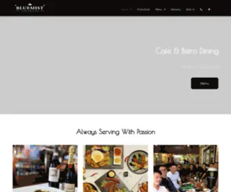Bluemist.sg(Bluemist Cafe & Bistro) Screenshot