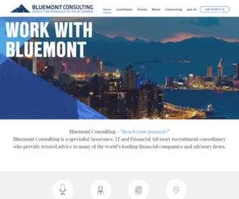 Bluemontconsulting.com.hk(Bluemont Consulting) Screenshot