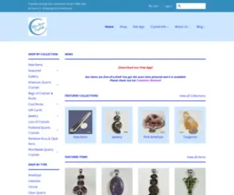 Bluemooncrystals.com(Blue Moon Crystals & Jewelry) Screenshot