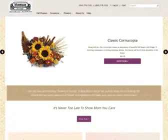 Bluemoonfloral.net(Denver Florist) Screenshot