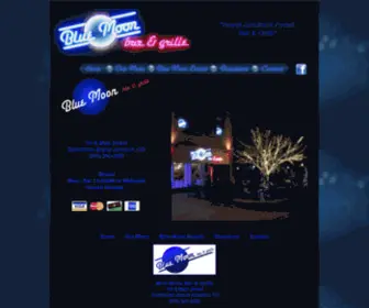 Bluemoongj.com(Blue Moon Bar and Grille Grand Junction CO) Screenshot