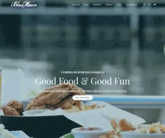 Bluemoongrille.com(Good Food & Good Fun) Screenshot