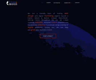 Bluemoonmarketing.co.uk(Web Design) Screenshot