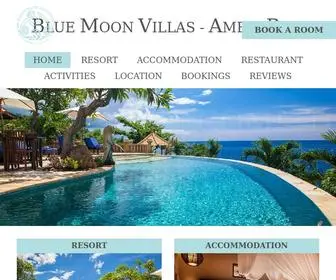 Bluemoonvillas.com(Blue Moon Villas Amed Bali) Screenshot