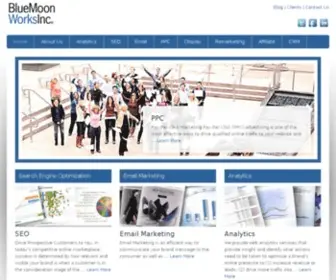 Bluemoonworks.com(Digital Marketing Agency) Screenshot