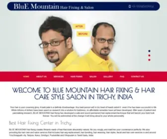 Bluemountainbeauty.com(Hair Fixing in Trichy) Screenshot